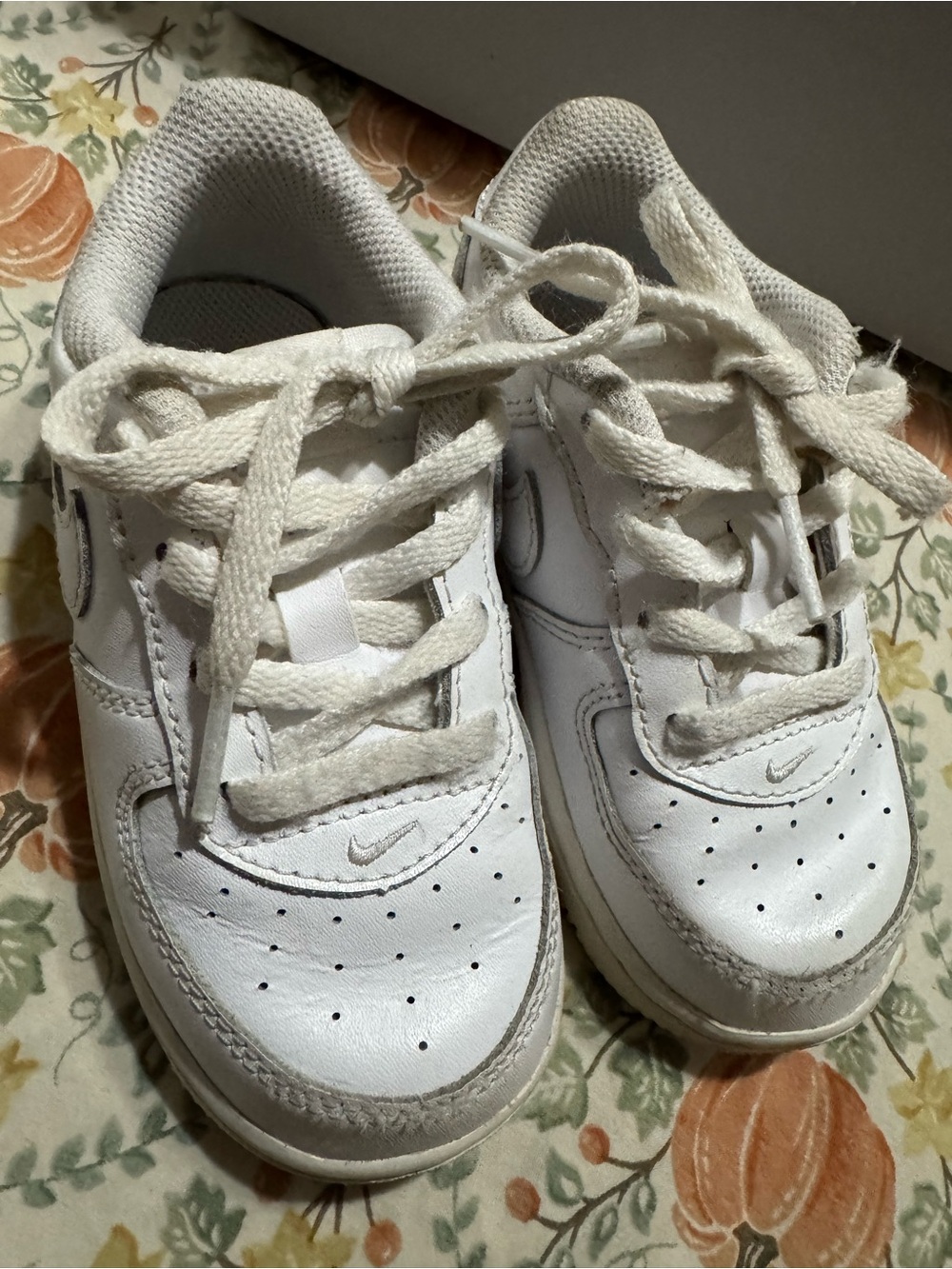 Nike Air Force 1 Low Top Sneakers Toddler Size 8c White